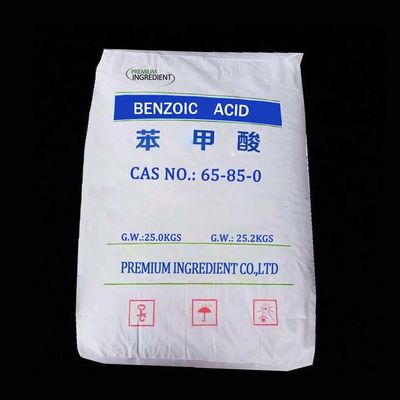 CAS NO. 65-85-0 Benzoic Acid C6H5COOH In Food Preservation