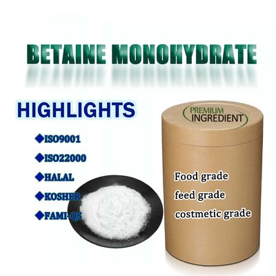 White Betaine Monohydrate Crystalline Powder 25kgs/Bag 17146-86-0