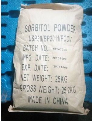 cas no. 50-70-4 Sorbitol Powder C6H14O6 Molecular Formula Used For Foods